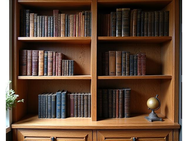 Tölgy Könyvespolc - Lélekdeszka